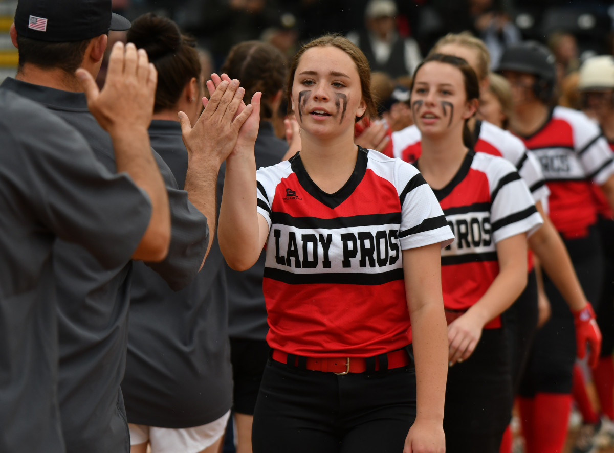 x Lakeview Grant Union 2A:1A softball final Taylor Balkom 47